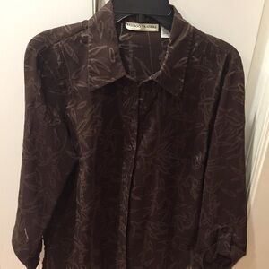 Bamboo Traders  Linen Tropical Shirt  - XL EUC